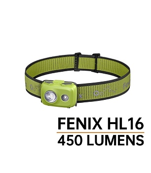 Фонарь FENIX Мод. HL16 шартрез — налобные, ручные и кемпинговые фонари | Алматы, Казахстан