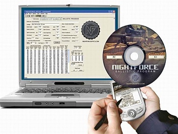 Баллистическая программа NIGHTFORCE для ПК для охоты и спортивной стрельбы в Алматы, Казахстан