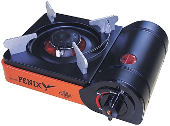 Плита газовая портативная HELIOS Мод. FENIX TOURIST TS-370 — газовая горелка или лампа для туризма и кемпинга в Казахстане