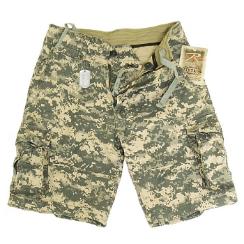 Шорты ROTHCO Мод. VINTAGE INFANTRY UTILITY (A.C.U. Digital Camo) — технические характеристики, материалы, бренд | KORGAN.KZ
