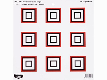 Мишени (бумажные) BIRCHWOOD Мод. RIGID 12" PRECISION SQUARES для спортивной стрельбы в Алматы, Казахстан