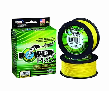 Шнур SHIMANO POWER PRO YELLOW — леска для рыбалки, плетёнка, флюорокарбон | Алматы, Казахстан