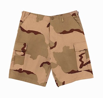 Шорты ROTHCO Мод. ULTRA FORCE BDU COMBAT (Tri-Color Desert Camo) — технические характеристики, материалы, бренд | KORGAN.KZ