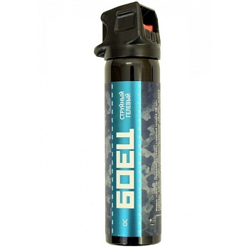 Газовый баллон Боец (струйный гелевый, с защитной крышкой флип-топ, в блистере) 100 мл — Доставка по Казахстану