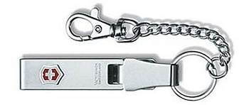 Брелок с цепочкой VICTORINOX на ремень Мод. MULTICLIP #4.1859 для ножей в Алматы, Казахстан