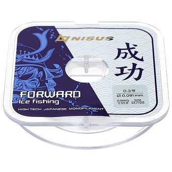 Леска NISUS Мод. FORWARD ICE Clear — рыболовные товары, леска, снасти, удочки | Алматы, Казахстан