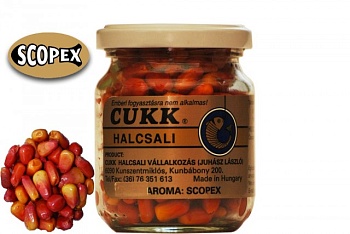 Кукуруза CUKK DELIKATES EXTRA (аромат scopex-коричневая)(220мл.-125г.) — приманки, бойлы, пеллетс | Алматы, Казахстан