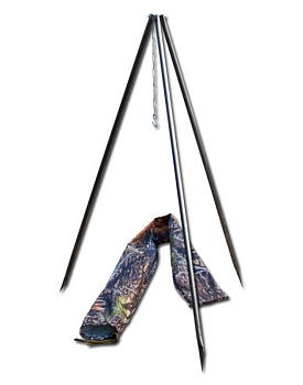 Тренога костровая в чехле — туристические аксессуары и снаряжение для кемпинга в Алматы, Казахстан