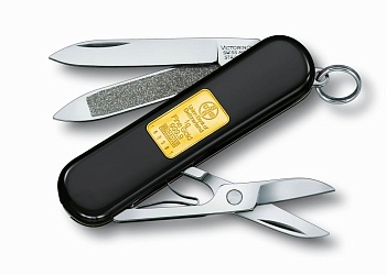 Купить Складной нож VICTORINOX Мод. CLASSIC GOLD в Алматы — магазин Korgan Center | Казахстан | Доставка во все регионы