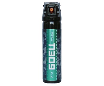 Газовый баллон Боец (струйный, с защитной крышкой флип-топ, в блистере) 100 мл — Доставка по Казахстану