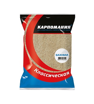 Прикормка КАРПОМАНИЯ КЛАССИЧЕСКАЯ (базовая)(750г.) — приманки, бойлы, пеллетс | Алматы, Казахстан