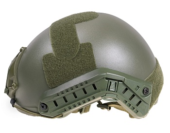 Защитный шлем ASG Мод. FAST HELMET OD GREEN — страйкбольная экипировка | KORGAN