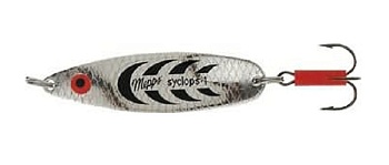 Блесна MEPPS SICLOPS (silver/black) — купить блесну в Алматы | KORGAN
