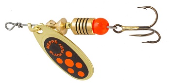 Блесна MEPPS BLACK FURY (gold yellow dots) — купить блесну в Алматы | KORGAN
