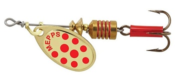 Блесна MEPPS AGLIA DECOREE (gold red dots) — купить блесну в Алматы | KORGAN