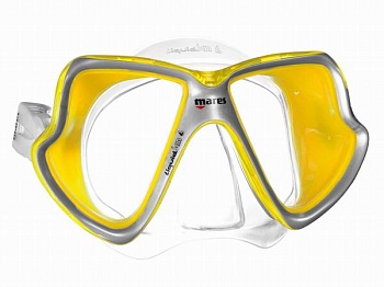 Маска MARES Мод. X-VISION-MID-LIQUIDSKIN CLEAR/YELLOW/YELLOW — купить в Алматы | KORGAN.KZ