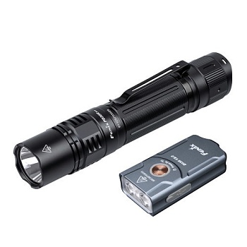 Фонарь FENIX Мод. PD36R PRO + Фонарь FENIX Мод. E03R V2.0 синий — налобные, ручные и кемпинговые фонари | Алматы, Казахстан