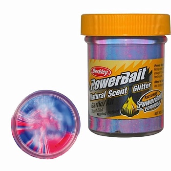 Паста BERKLEY POWERBAIT NATURAL GLITTER TROUT BAIT — приманки, бойлы, пеллетс | Алматы, Казахстан