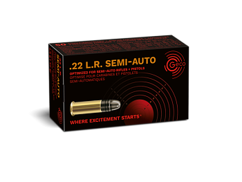 Патрон для нарезного оружия GECO (.22 l.r.) Semi-Auto (40grs)(2,6г) доступен в нашем магазине