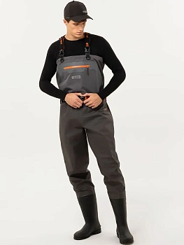Вейдерсы Remington Fishing with boots Royal Fish II Grey/Black — технические характеристики, материалы и назначение | KORGAN