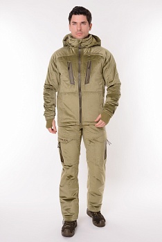 Костюм демисезонный  TRITON "CRAFT PRO -15°C" (тк.вилтекс)(хаки) — одежда для охоты, рыбалки и города | KORGAN Алматы
