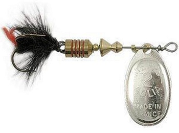 Блесна MEPPS AGLIA MOUCHE (silver black fly) — купить блесну в Алматы | KORGAN