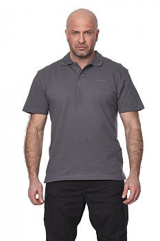 Футболка поло NOVATEX "Mini Logo T-Shirt"(Мини лого)(тк.хлопок)(серый) — характеристики, материалы и назначение | KORGAN.KZ