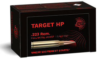 Патрон для нарезного оружия GECO (.223 Rem.) Target HP (52grs)(3,4г) доступен в нашем магазине