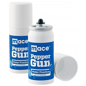 Картриджи (2шт.) MACE Мод. WATER (для газового баллона-пистолета)(2x28г.) Тренировочные — Доставка по Казахстану