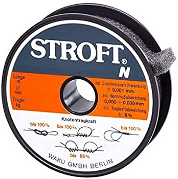 Леска STROFT N (100м) 0,30мм (6,5кГ) — леска для рыбалки, плетёнка, флюорокарбон | Алматы, Казахстан