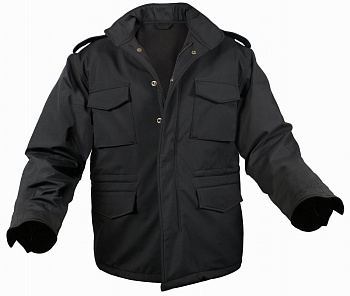 Куртка ROTHCO Мод. M-65 SOFTSHELL (Black) — одежда для охоты, рыбалки и города | KORGAN Алматы