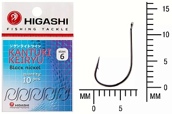 Крючки HIGASHI Мод. KANTUKI KEIRYU #6 — рыболовный крючок, различными формами и размерами | Алматы, Казахстан