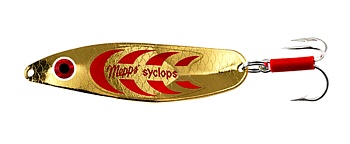 Блесна MEPPS SICLOPS (gold/red) — купить блесну в Алматы | KORGAN