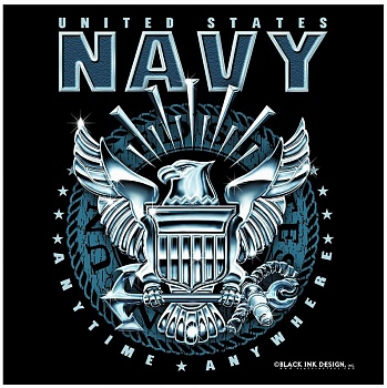 Майка ROTHCO Мод. MILITARY GRAPHIC "NAVY EMBLEM" (короткий рукав)(100% cotton)(Black) — характеристики, материалы и назначение | KORGAN.KZ