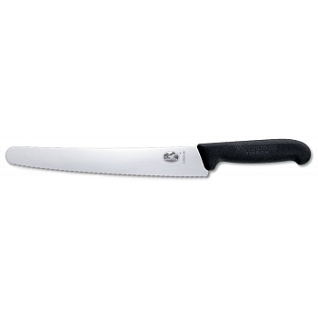 Кухонный нож VICTORINOX Мод. FIBROX BREAD AND PASTRY SERRATED #5.2933.26 для кухни в Алматы, Казахстан