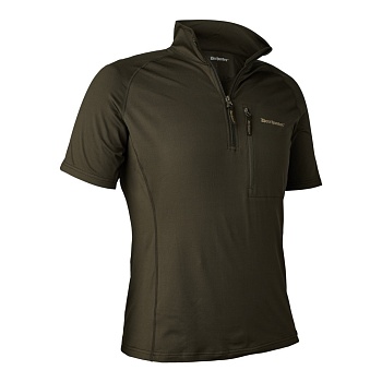 Футболка DEERHUNTER-EXCAPE INSULATED ZIP-NECK (хаки) — характеристики, материалы и назначение | KORGAN.KZ