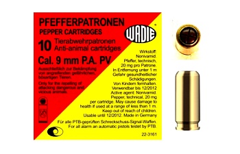 Патрон для газового оружия WADIE - PV (9мм P.A.) купить в Алматы