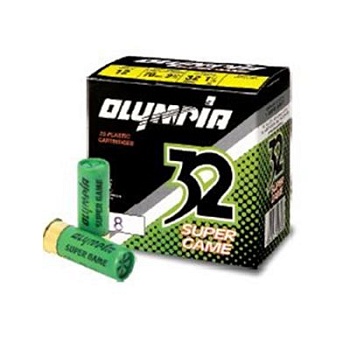  Патрон для гладкоствольного оружия Olimpija 12/70 №0 32г. Super Game в Алматы | Казахстан | Корган Центр | KORGAN