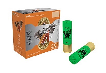  Патрон для гладкоствольного оружия Y.A.F.-Ligero (20/70)(25г)(№6)(2,75мм) в Алматы | Казахстан | Корган Центр | KORGAN