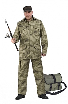 Костюм летний URSUS ЗАХВАТ (тк.смесовая)(камуфляж грязь) — одежда для охоты, рыбалки и города | KORGAN Алматы