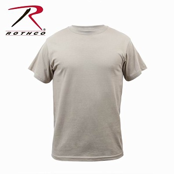 Майка ROTHCO Мод. MILITARY (короткий рукав)(100% cotton)(Desert Sand) — характеристики, материалы и назначение | KORGAN.KZ