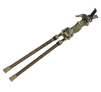 Штатив для оружия PRIMOS Мод. TRIGGER STICK G3 SHORT BIPOD CAMO Алматы, Қазақстандағы аңшылық және спорттық атуға арналған