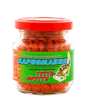 Перловка КАРПОМАНИЯ (оранж.с аром.туттифрутти)(75г.) — приманки, бойлы, пеллетс | Алматы, Казахстан