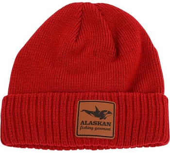 Шапка Alaskan Hat Beanie красная L, 52-54 (AWC037R) — характеристика, материалы и назначение | KORGAN.KZ