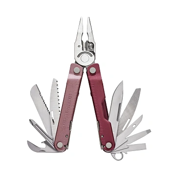 Мультиинструмент LEATHERMAN Мод. REBAR HEATHERED CRANBERRY для охоты и туризма в Алматы, Казахстан