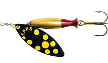 Блесна MEPPS AGLIA LONG HEAVY (gold-black/orange) — купить блесну в Алматы | KORGAN