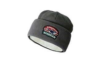 Шапка Alaskan флисовая  Black Salmon  серая (AWCBSG) — характеристика, материалы и назначение | KORGAN.KZ