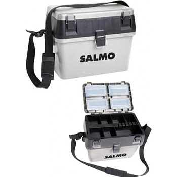 Ящик SALMO Мод. PL-1R пенополиуретан — рыболовное снаряжение, чехлы, коробки, ящики | Алматы, Казахстан