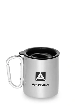Кружка-термос ARCTICA с карабином — термос для туризма и активного отдыха в Алматы и Казахстане