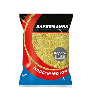 Прикормка КАРПОМАНИЯ КЛАССИЧЕСКАЯ (карась)(750г.) — приманки, бойлы, пеллетс | Алматы, Казахстан